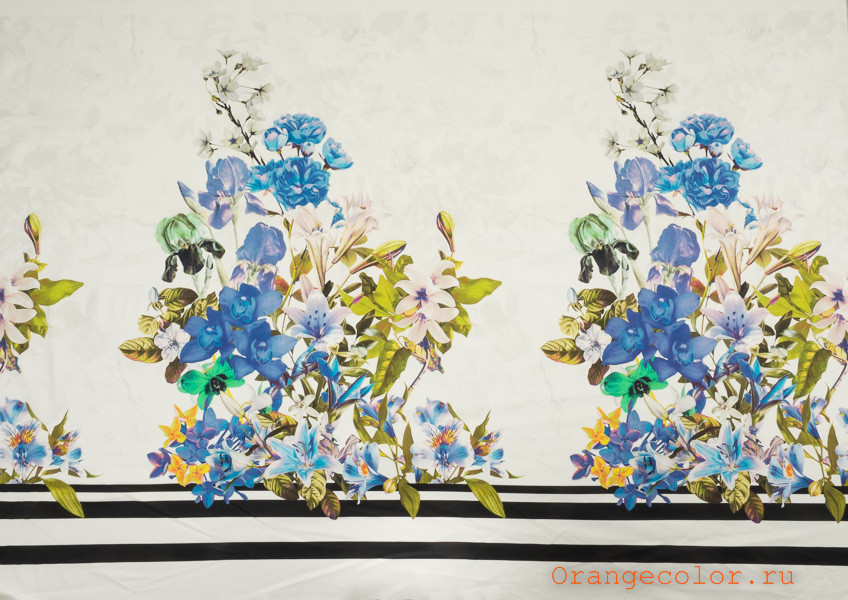 Кликните для увеличения изображения Ткань джинсового плетения 5522ХП