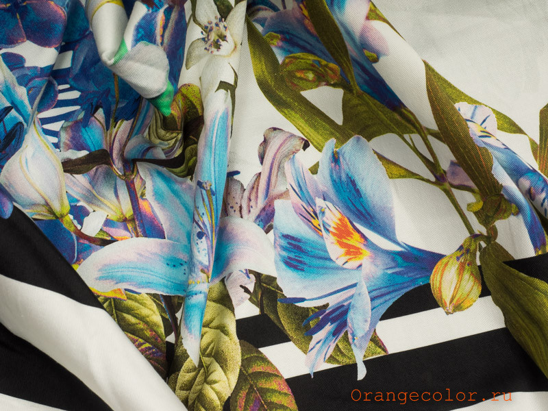 Кликните для увеличения изображения Ткань джинсового плетения 5522ХП