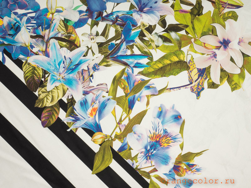 Кликните для увеличения изображения Ткань джинсового плетения 5522ХП