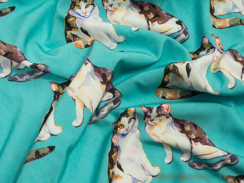 Кликните для увеличения изображения Блузочно-плательный сатин 5595БП