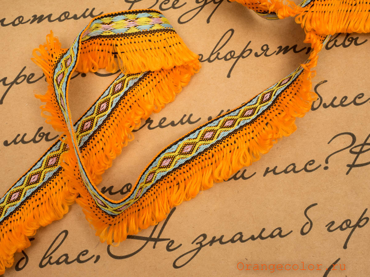 Кликните для увеличения изображения Жаккардовая тесьма 03272ТД-01