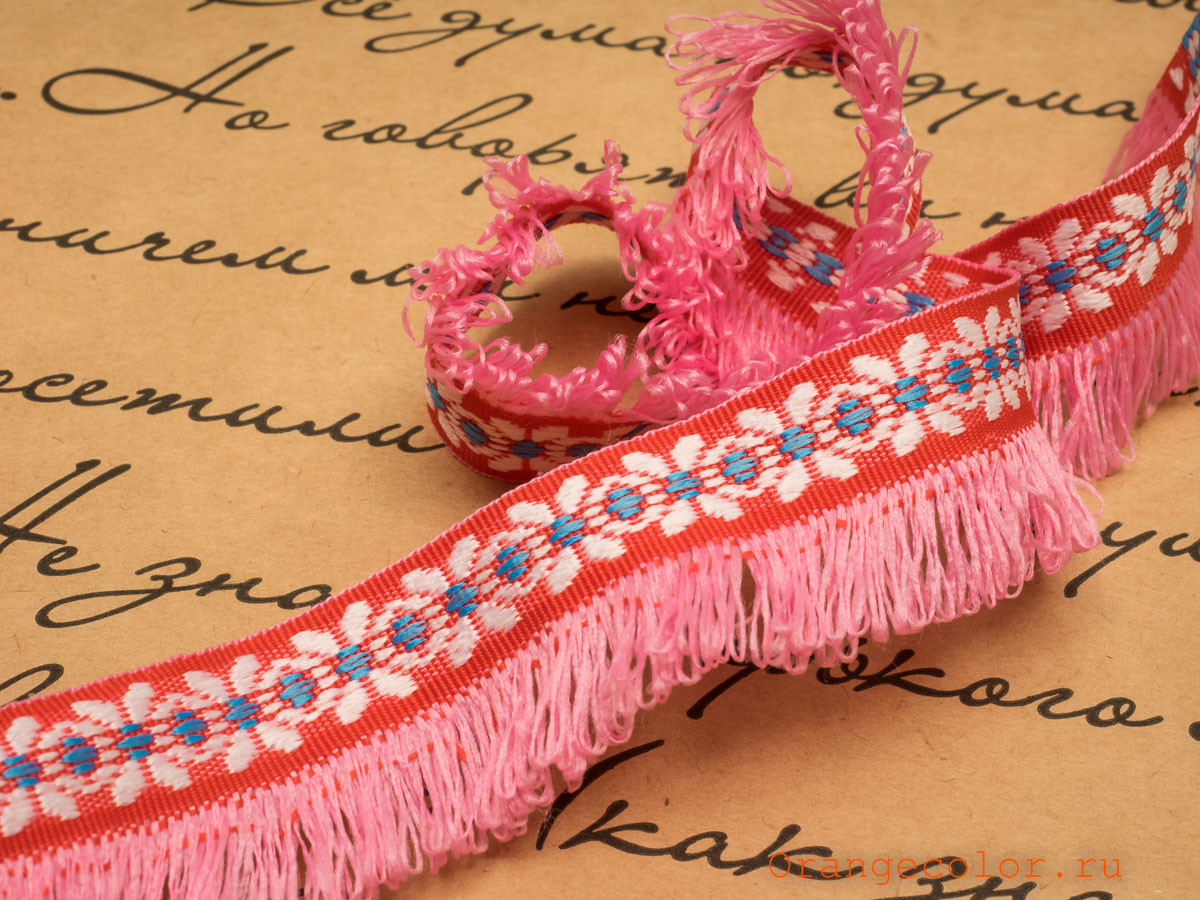 Кликните для увеличения изображения Тесьма жаккардовая 03274ТД-01