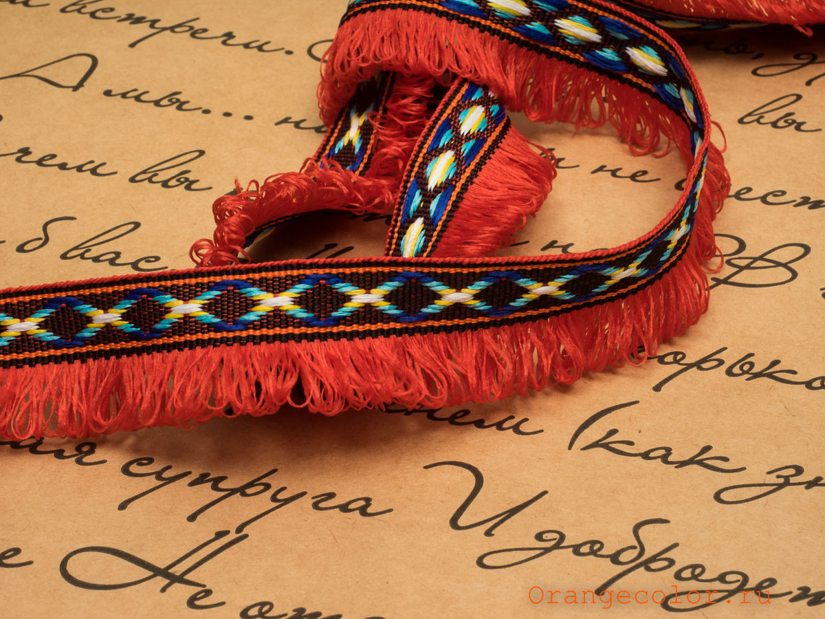 Жаккардовая тесьма 03275ТД-01