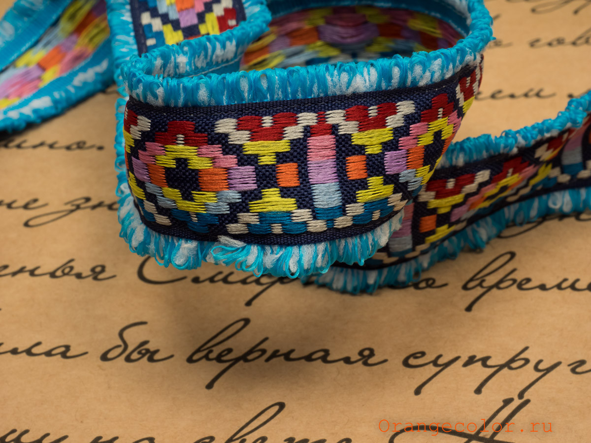 Жаккардовая тесьма 03276ТД-01