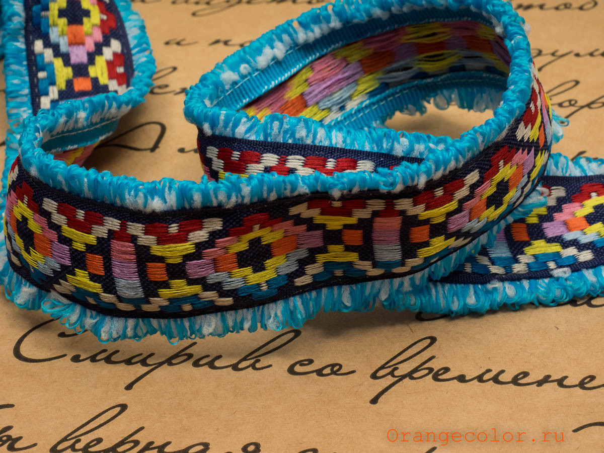 Жаккардовая тесьма 03276ТД-01