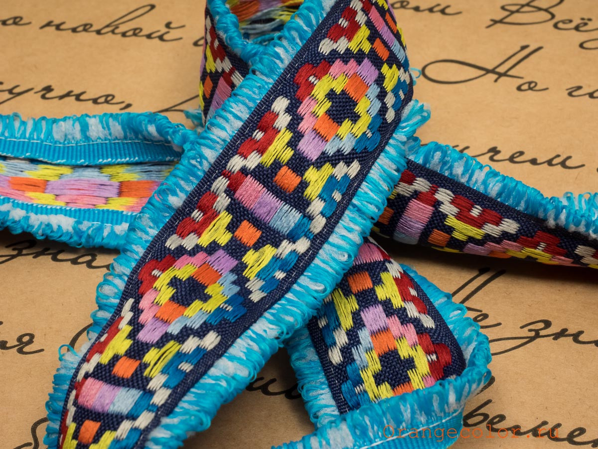 Жаккардовая тесьма 03276ТД-01