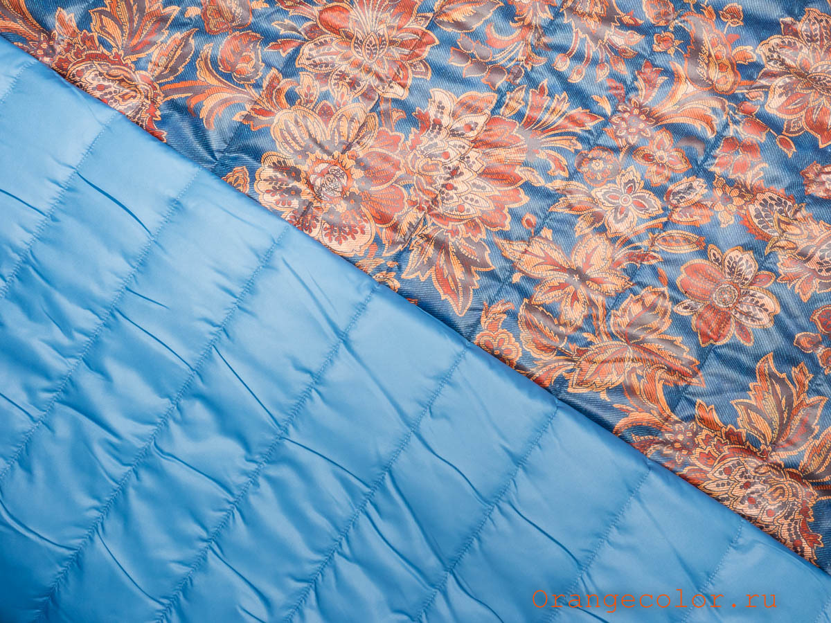 Кликните для увеличения изображения Двусторонняя стёганая ткань 5702ПЛС-2.2