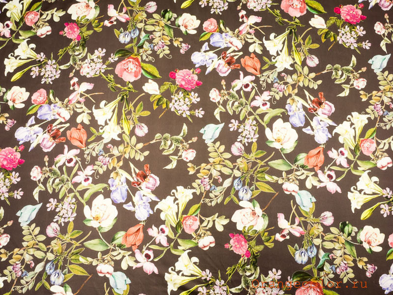 Кликните для увеличения изображения Костюмно-плательный сатин 5858ХП