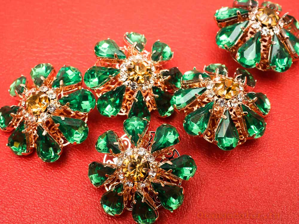 Кликните для увеличения изображения Ажурная пуговица ПУ1588-01-25