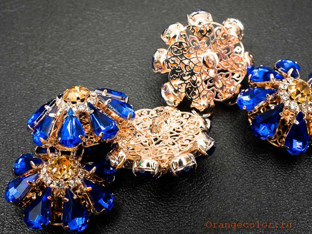 Ажурная пуговица ПУ1588-04-25