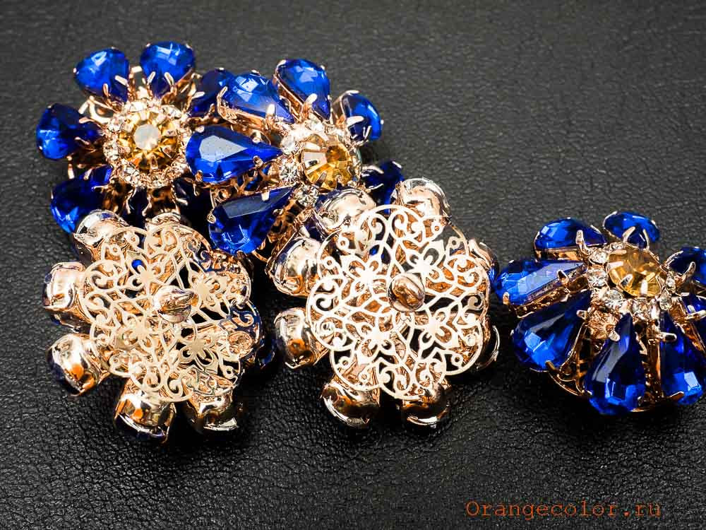 Ажурная пуговица ПУ1588-04-25