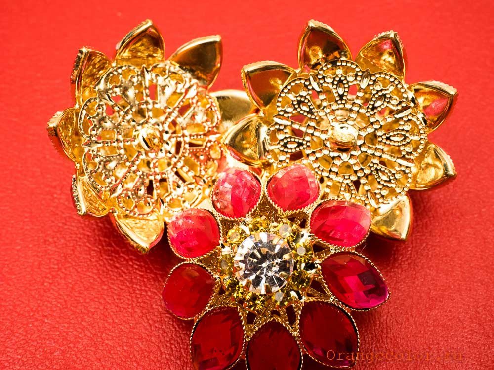 Кликните для увеличения изображения Ажурная пуговица ПУ1591-02-35