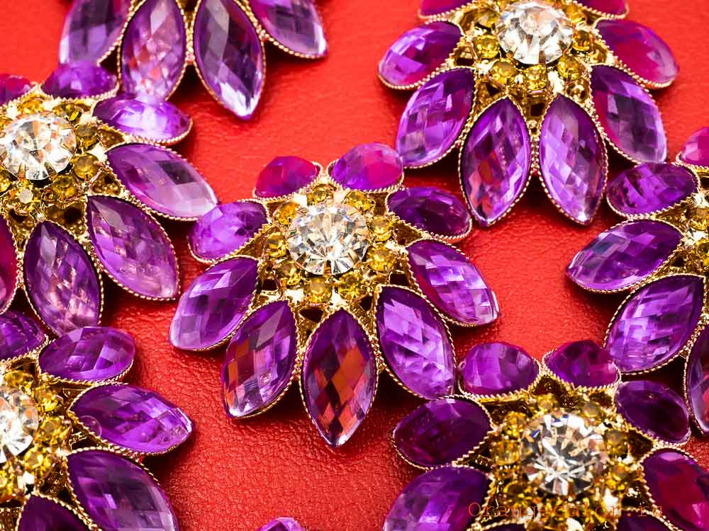 Кликните для увеличения изображения Ажурная пуговица ПУ1591-03-35