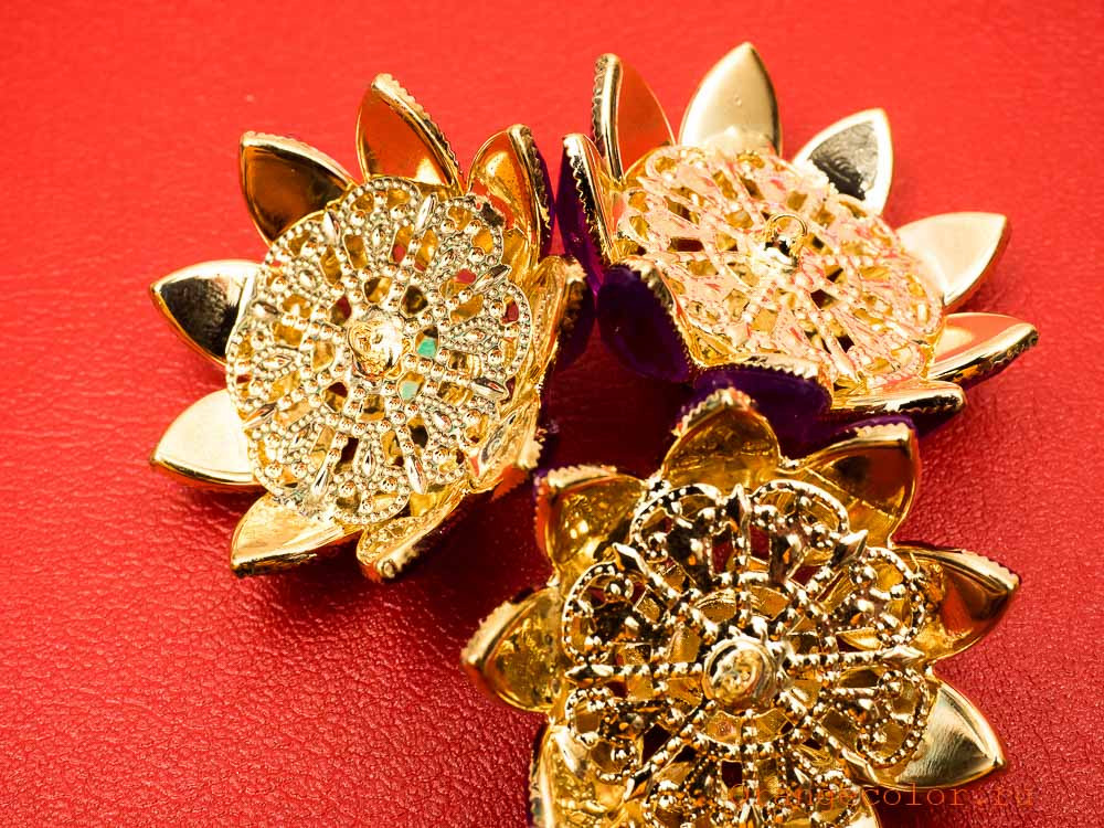 Кликните для увеличения изображения Ажурная пуговица ПУ1591-03-35