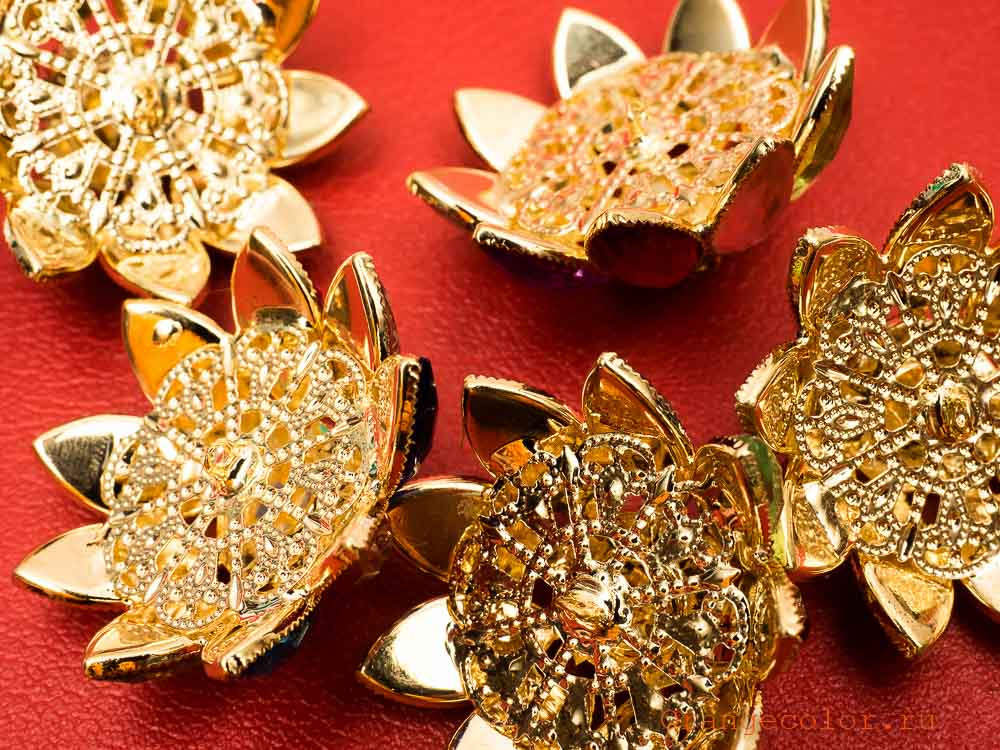 Ажурная пуговица ПУ1591-04-35