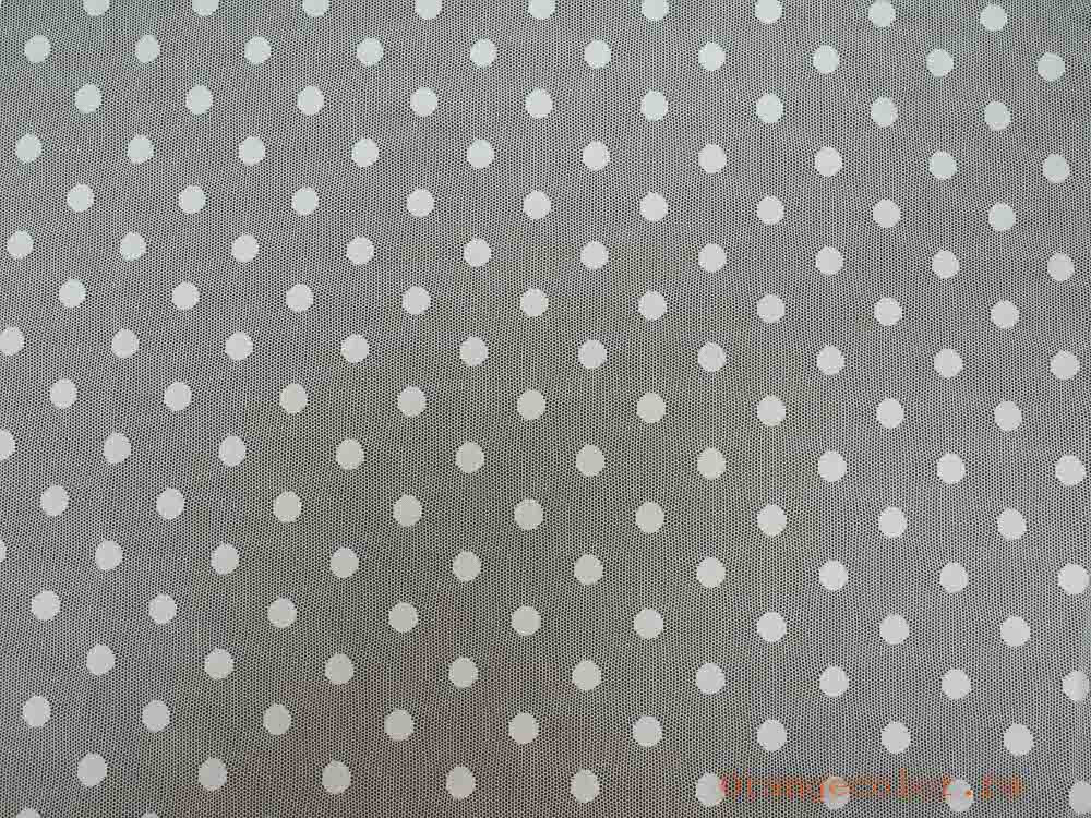 Тонкая сетка с горошками 5882КР