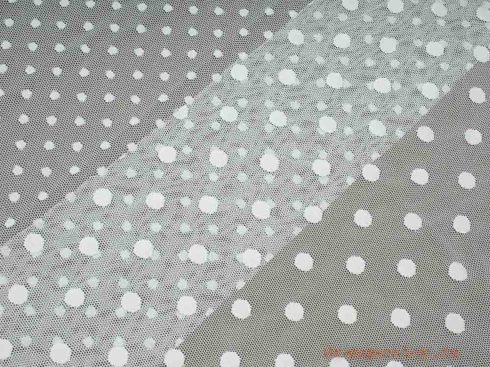 Тонкая сетка с горошками 5882КР