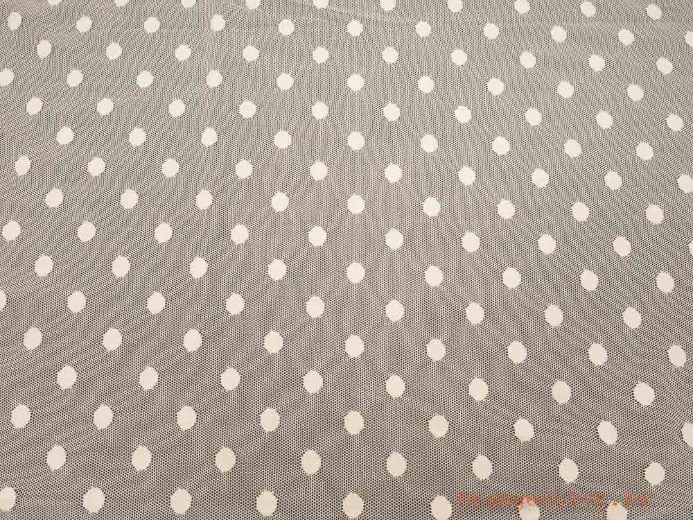 Тонкая сетка с горошками 5884КР