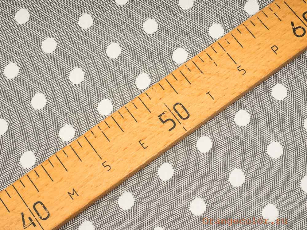 Кликните для увеличения изображения Тонкая сетка с горошками 5886КР