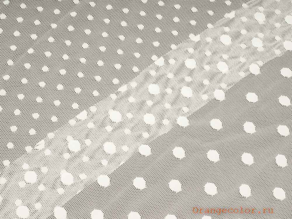 Кликните для увеличения изображения Тонкая сетка с горошками 5886КР