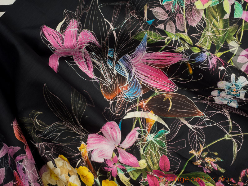 Кликните для увеличения изображения Блузочно-плательный поплин 5888ХПЛ