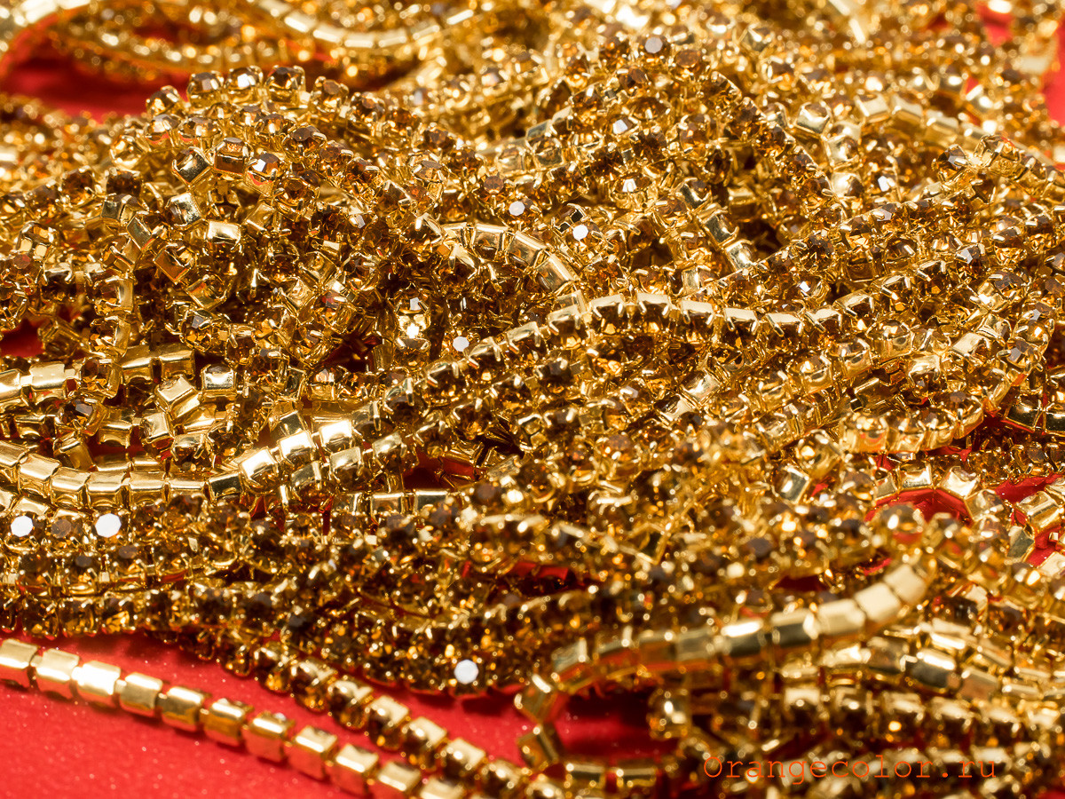 Тесьма со стразами 03811ТС-01