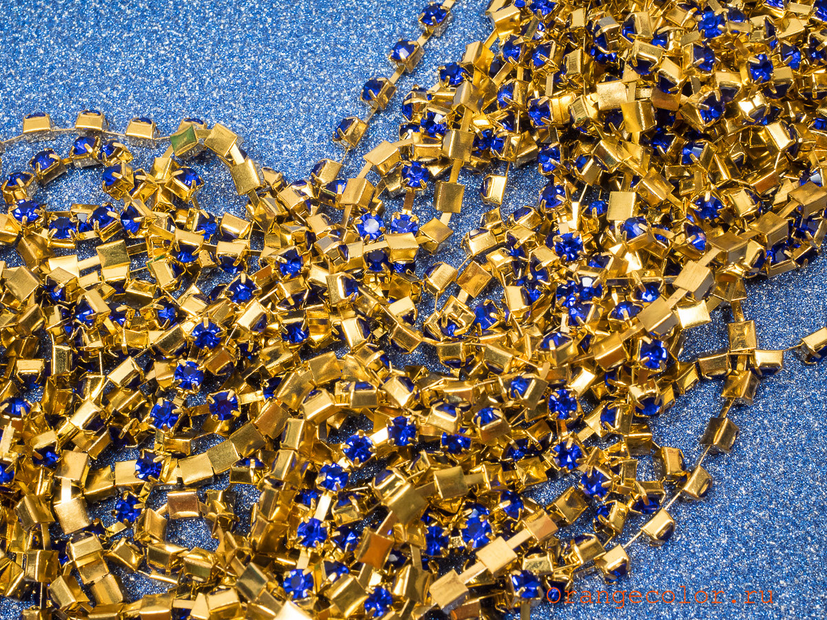 Тесьма со стразами 03812ТС-03