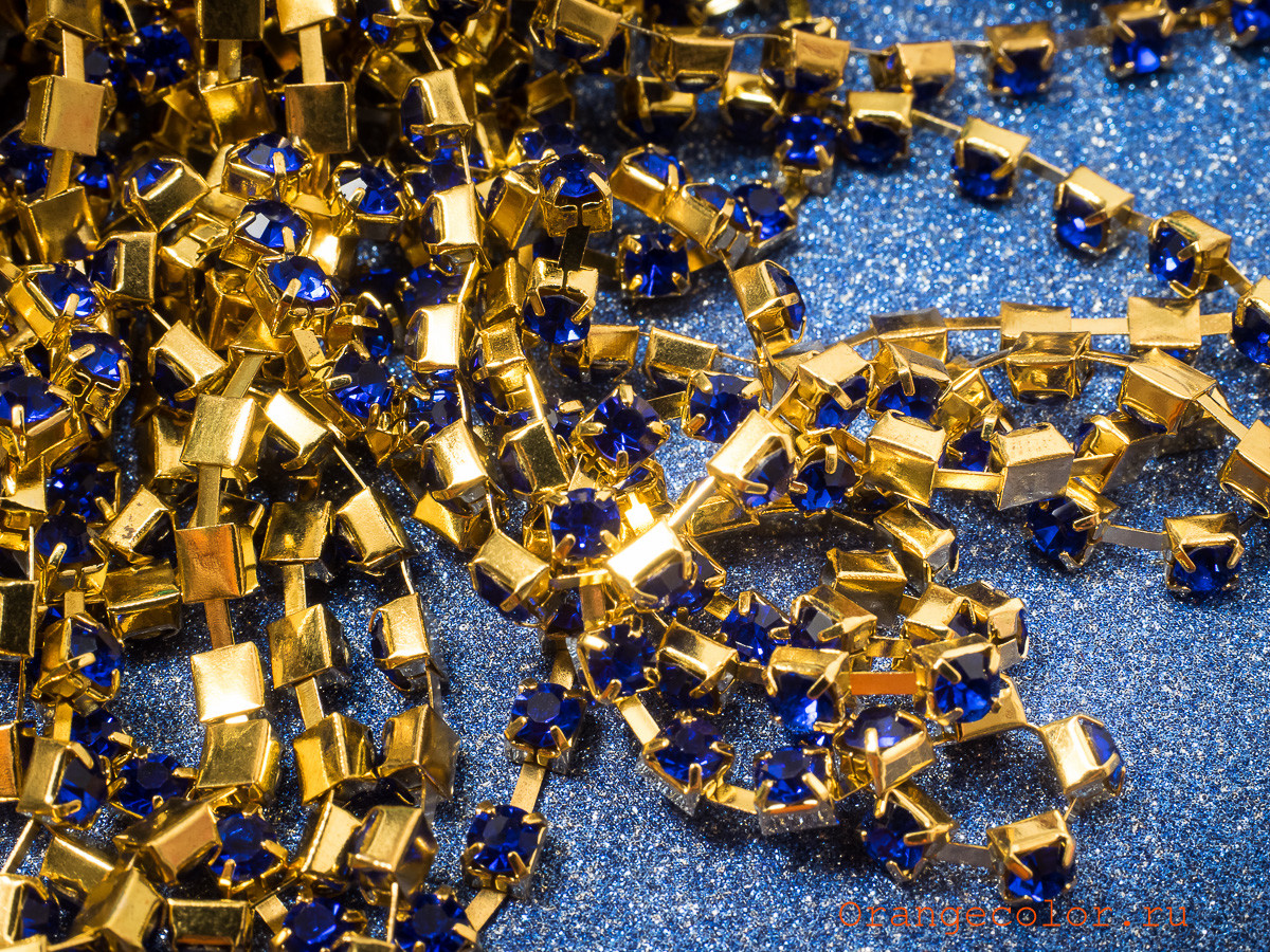 Тесьма со стразами 03812ТС-03