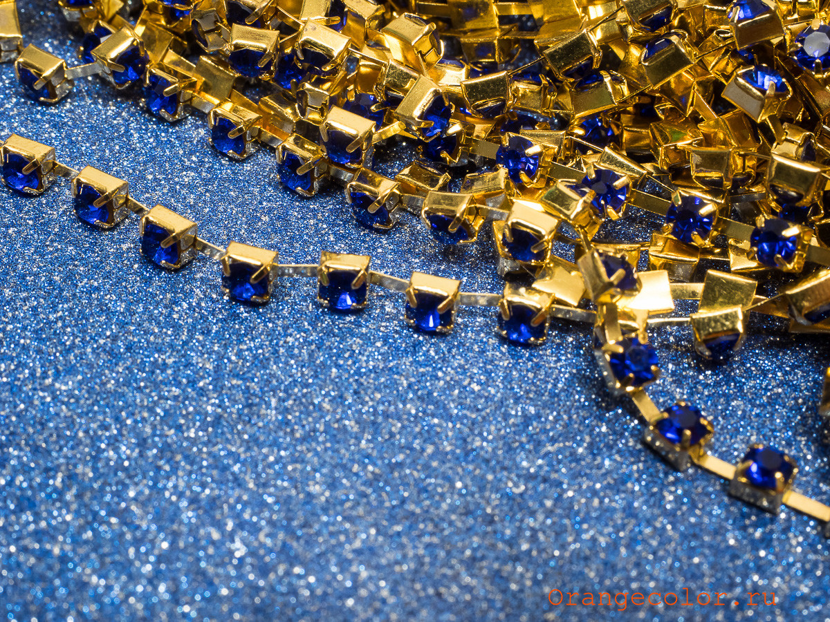 Тесьма со стразами 03812ТС-03