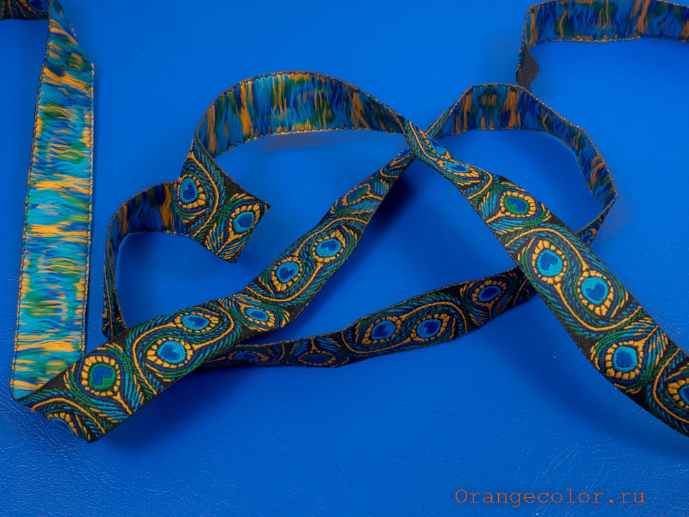 Кликните для увеличения изображения Жаккардовая тесьма 03375ТД-01