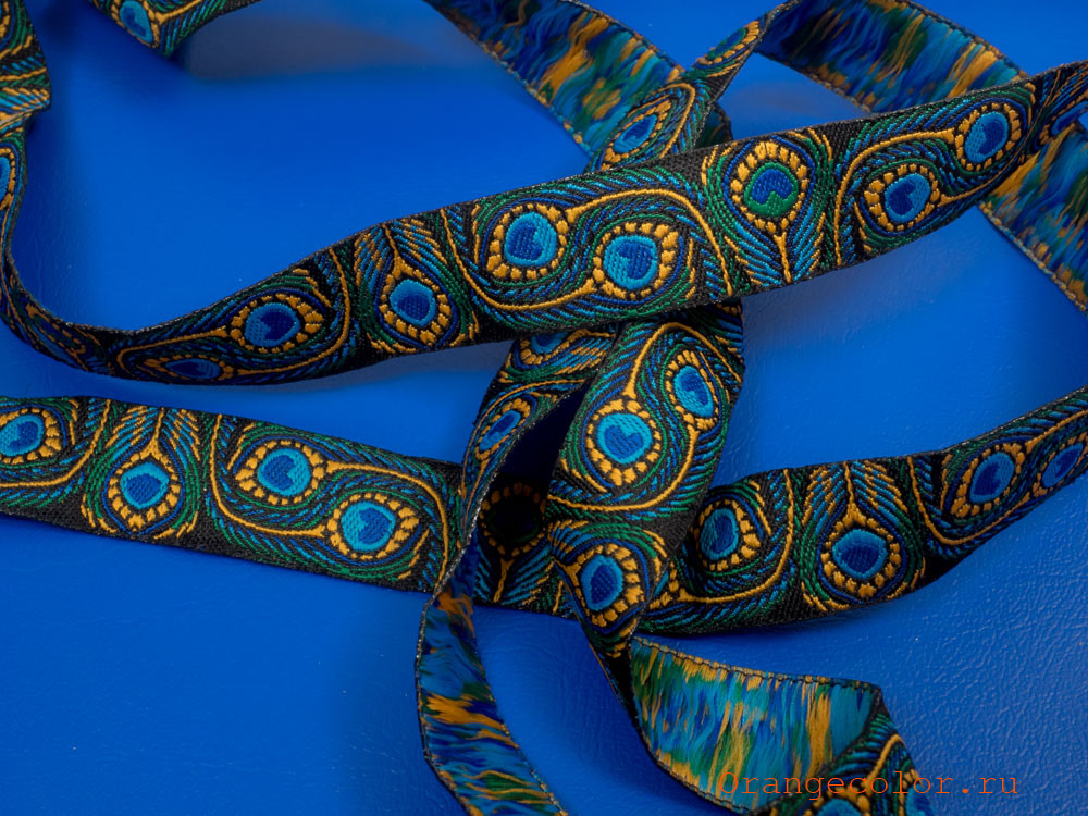 Кликните для увеличения изображения Жаккардовая тесьма 03375ТД-01