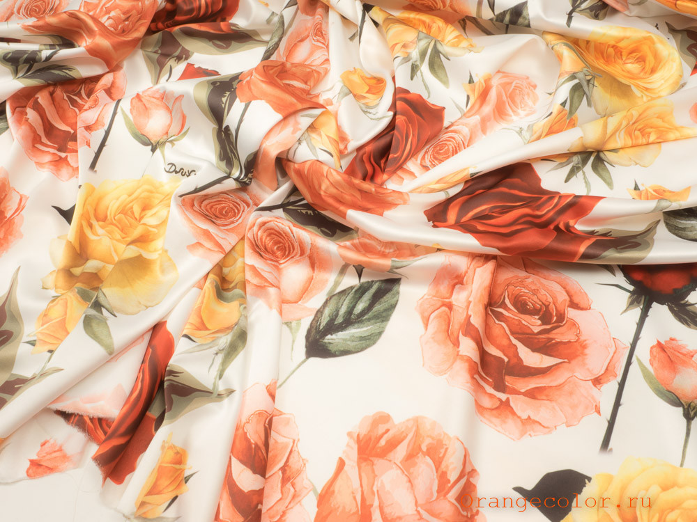 Кликните для увеличения изображения Блузочно-плательный атлас 6160БП