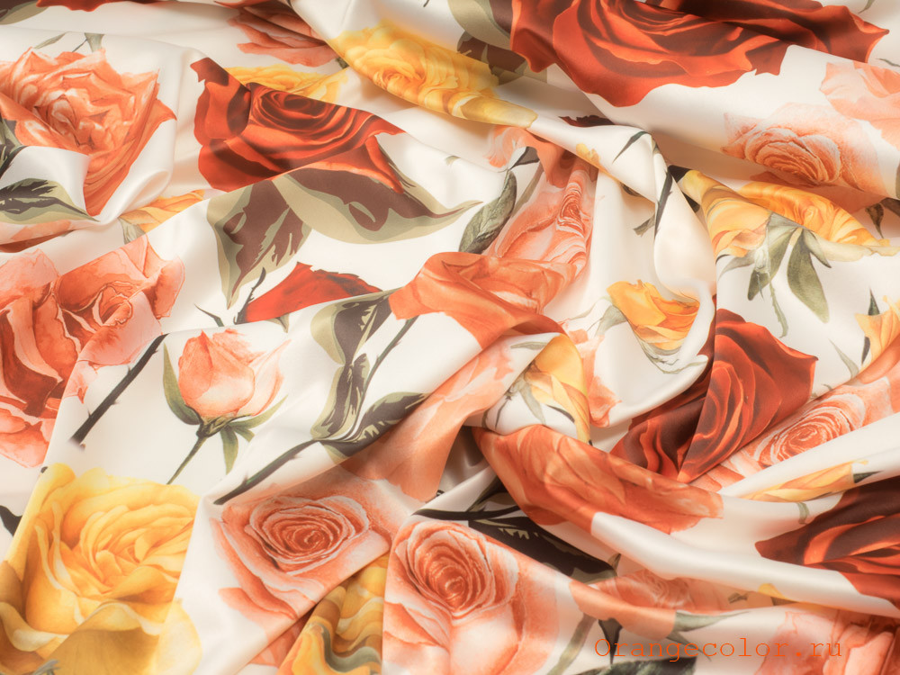 Кликните для увеличения изображения Блузочно-плательный атлас 6160БП