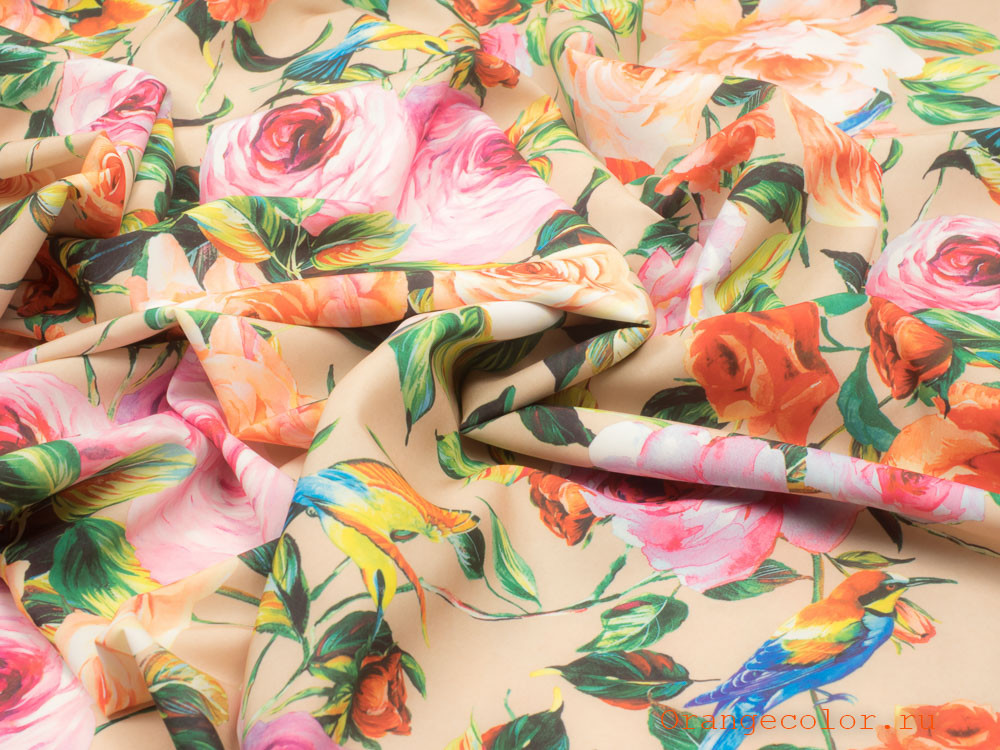 Кликните для увеличения изображения Блузочно-плательный атлас 6161БП