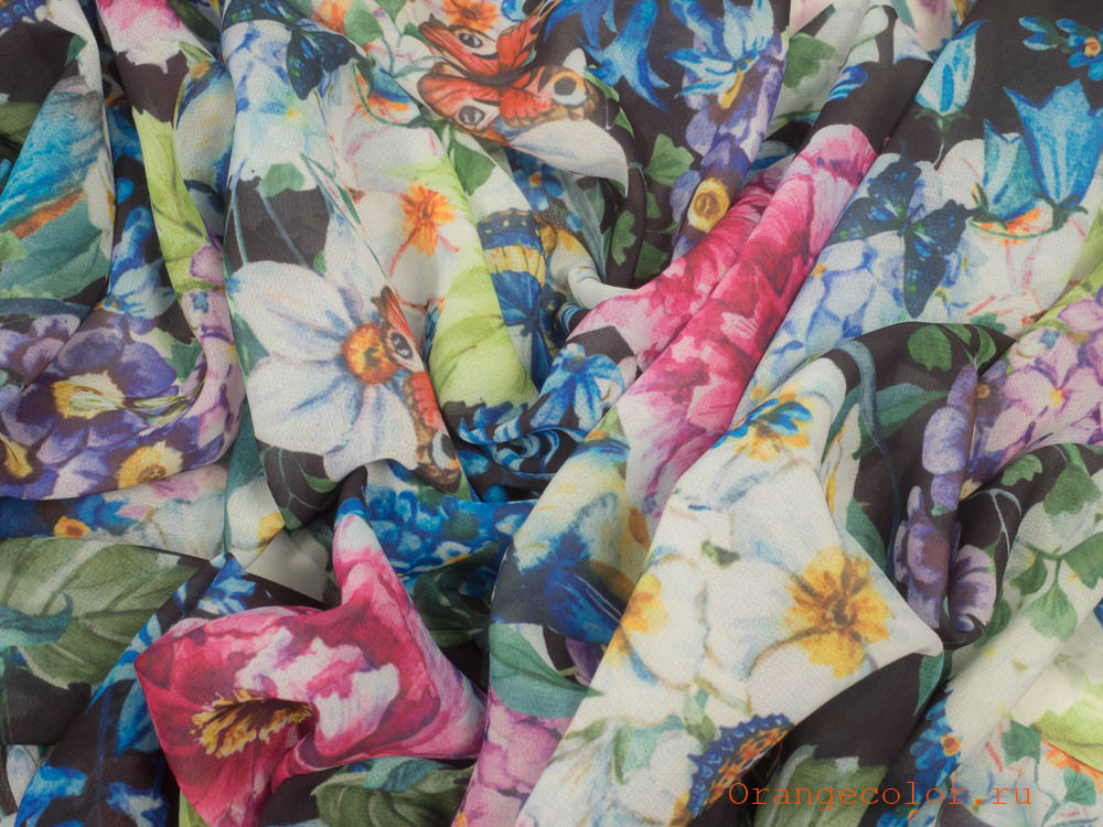 Кликните для увеличения изображения Струящийся шифон 6222БП