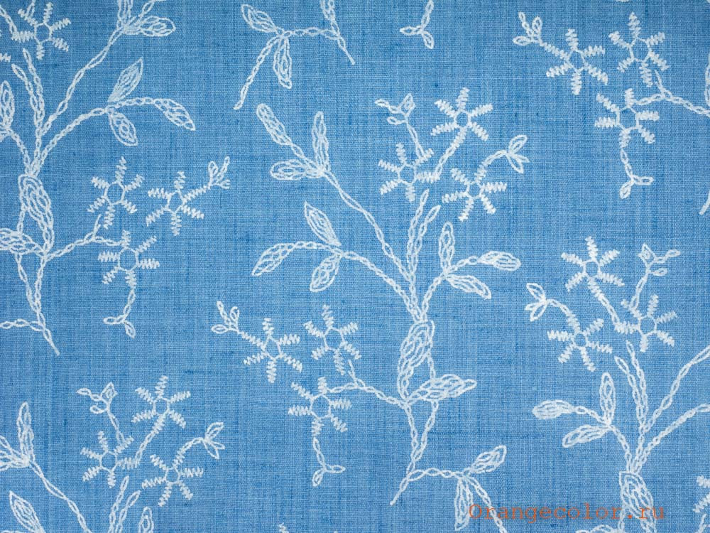 Кликните для увеличения изображения Ткань с имитацией вышивки 6250ХПЛ