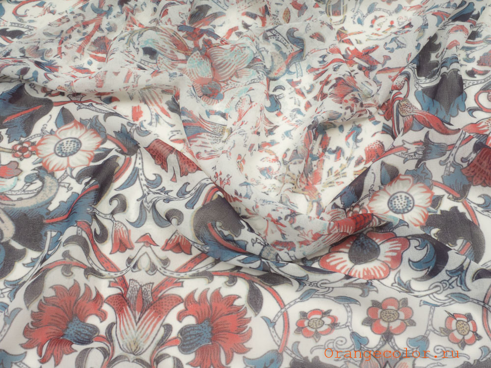 Воздушный шифон 6358БП