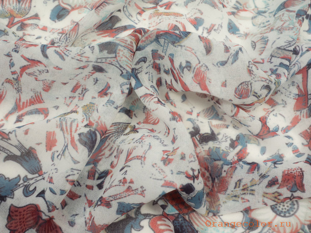 Воздушный шифон 6358БП