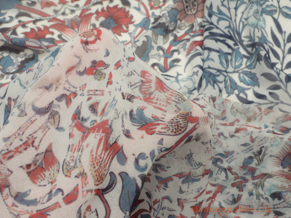 Воздушный шифон 6358БП