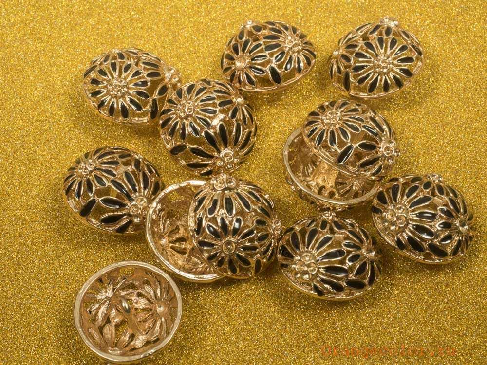 Ажурная пуговица ПУ1605-01-25