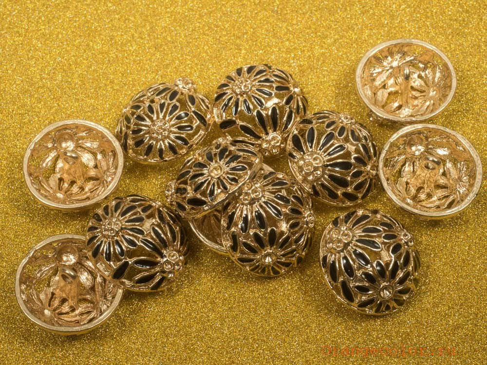 Ажурная пуговица ПУ1605-01-25