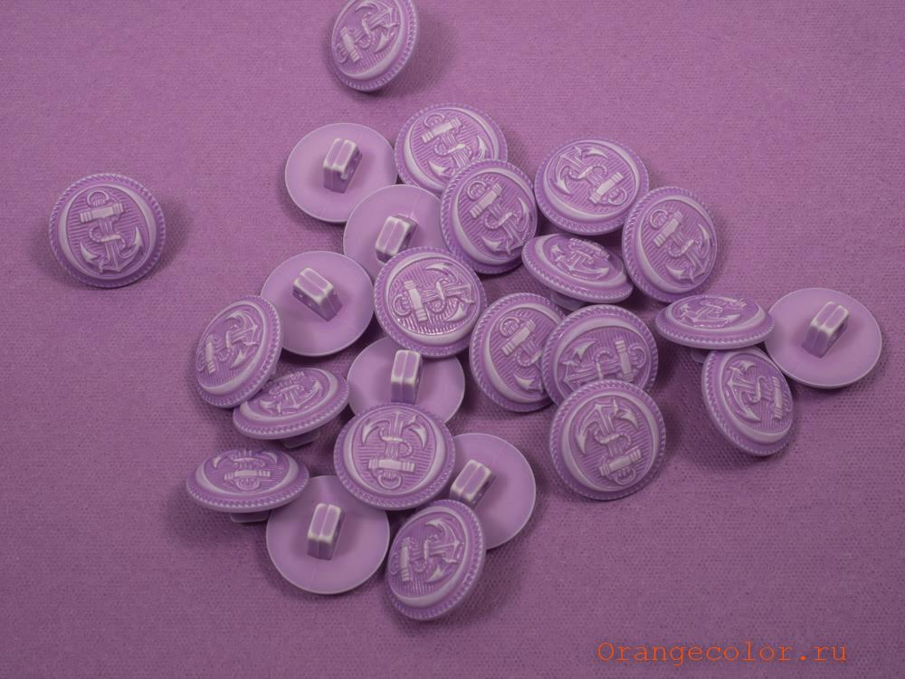 Кликните для увеличения изображения Пуговица с якорем ПУ1607-01-15