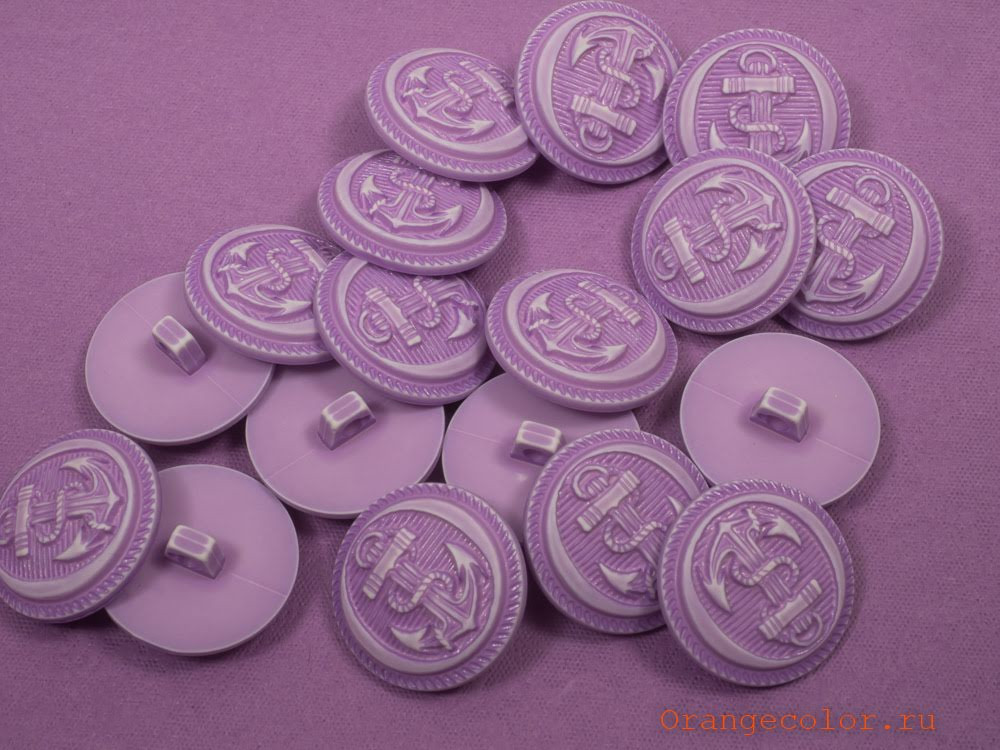 Кликните для увеличения изображения Пуговица с якорем ПУ1607-01-23