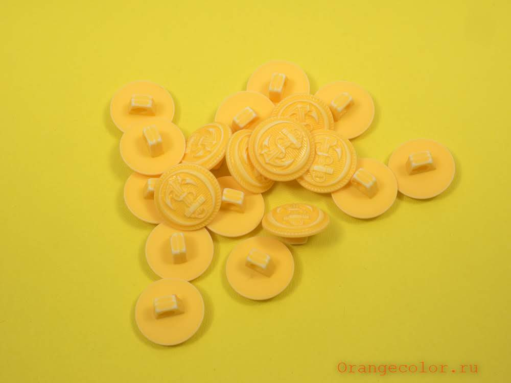 Пуговица с якорем ПУ1607-04-15