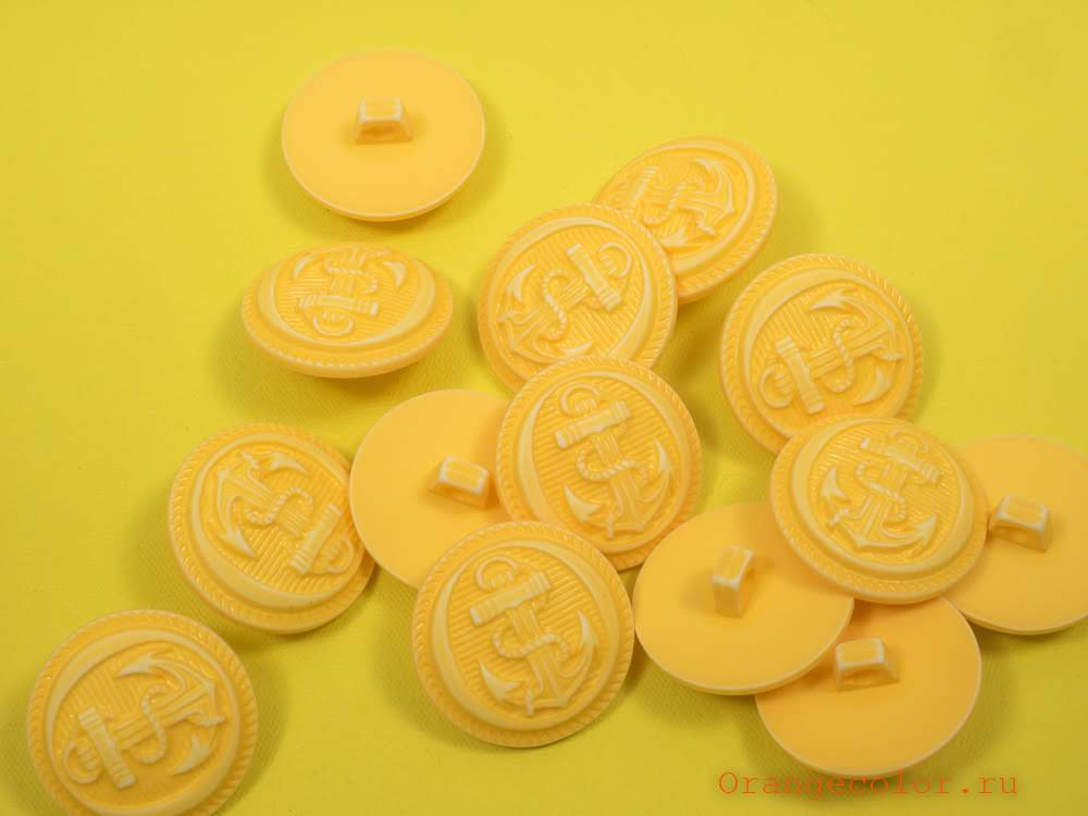 Кликните для увеличения изображения Пуговица с якорем ПУ1607-04-23