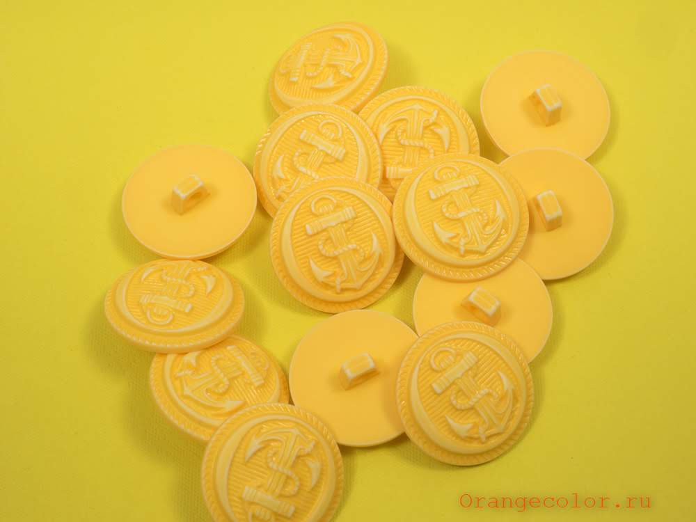 Кликните для увеличения изображения Пуговица с якорем ПУ1607-04-23