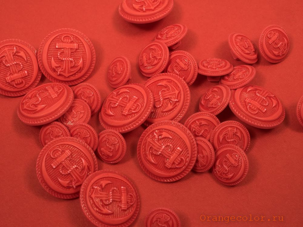 Кликните для увеличения изображения Пуговица с якорем ПУ1607-05-13