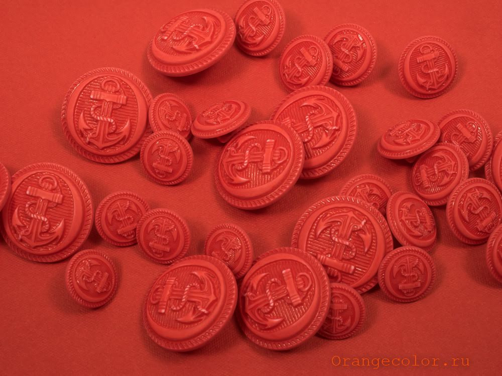 Кликните для увеличения изображения Пуговица с якорем ПУ1607-05-15