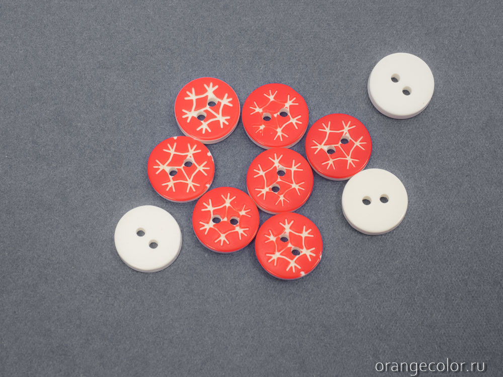 Кликните для увеличения изображения Пластиковая пуговица ПУ1622-01-12