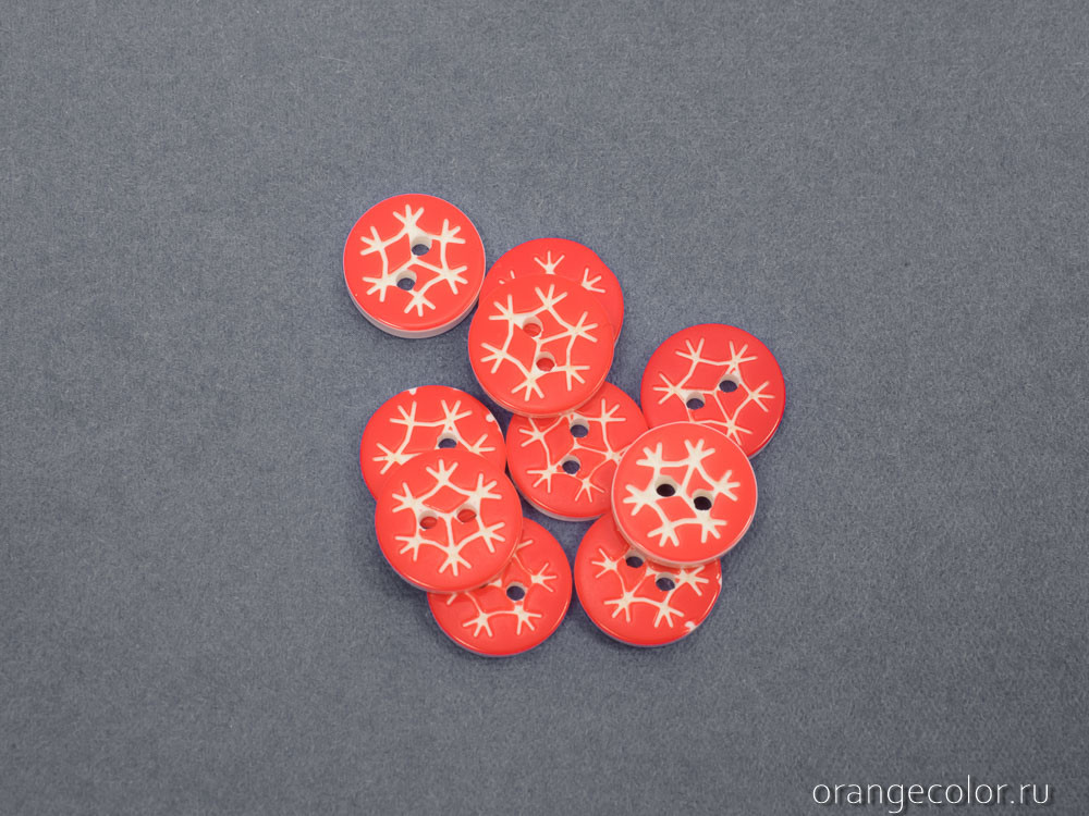 Кликните для увеличения изображения Пластиковая пуговица ПУ1622-01-12